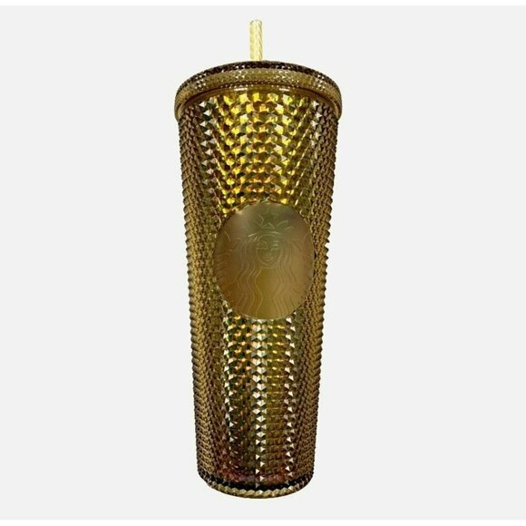 Walt Disney Other - Starbucks Walt Disney World Exclusive‎ 50th Anniversary Gold Geometric Tumbler
